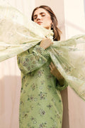 Baroque | Luxury Pret 24 | LAWN UF-595 - Pakistani Designer Dress - by Baroque | Type: Luxury - 100% Original at Saira Sultan