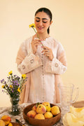 Qalamkar | Qlinekari Luxury Lawn | SQ-07 CARMIN - Pakistani Designer Dress - by Qalamkar | Type: Luxury - 100% Original at Saira Sultan