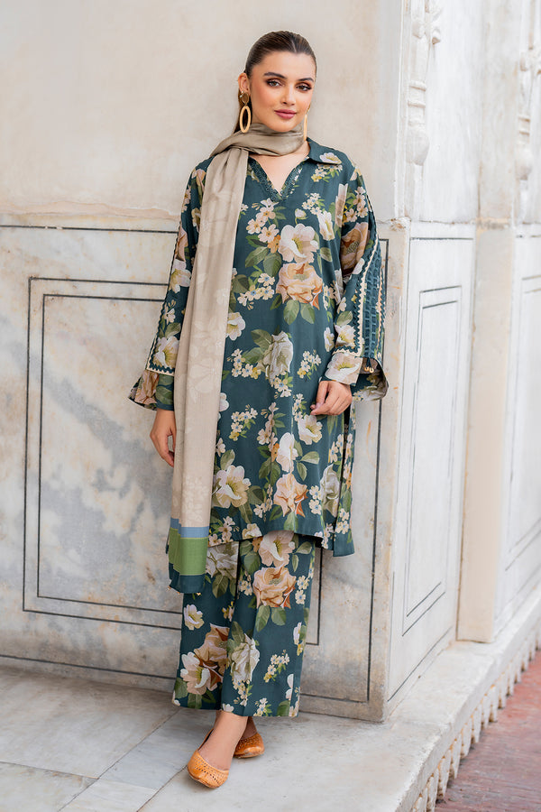 Baroque | Luxury Pret 24 | VISCOSE UF-733 - Pakistani Designer Dress - by Baroque | Type: Ladies Clothes - 100% Original at Saira Sultan