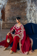 Suffuse | Silk Pret Summer 25 | SERI L Red Raw Silk