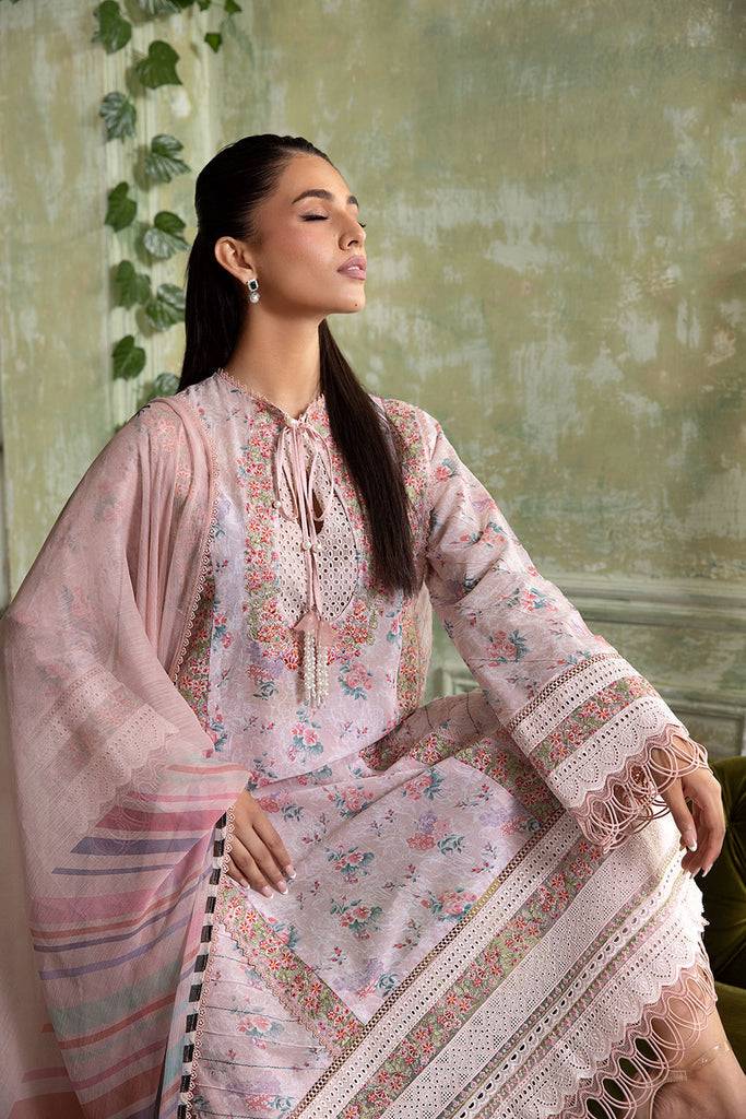 Sobia Nazir | Vital Lawn 25 | 4A - Pakistani Designer Dress - by Sobia Nazir | Type: Ladies Clothes - 100% Original at Saira Sultan