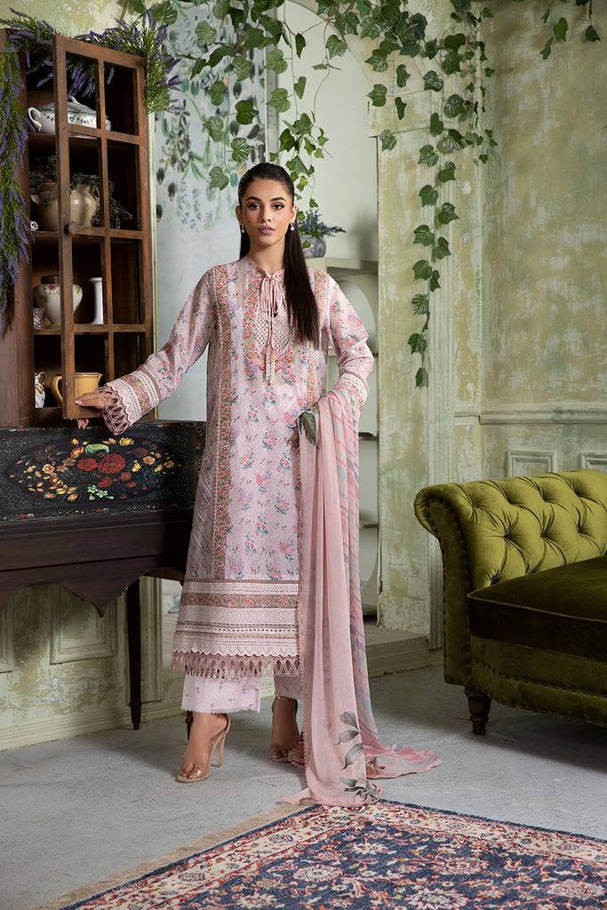 Sobia Nazir | Vital Lawn 25 | 4A - Pakistani Designer Dress - by Sobia Nazir | Type: Ladies Clothes - 100% Original at Saira Sultan