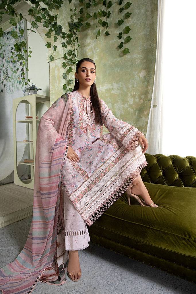 Sobia Nazir | Vital Lawn 25 | 4A - Pakistani Designer Dress - by Sobia Nazir | Type: Ladies Clothes - 100% Original at Saira Sultan