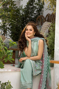 Sobia Nazir | Vital Lawn 25 | 4B L Ice Blue Lawn