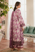 Ayzel | Armelia Printed Lawn 25 | Ren S Rose Pink Lawn