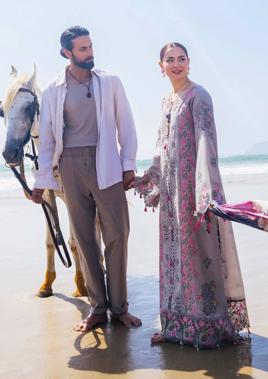 Elaf Premium | Hai Kuch Festive Lawn 24 | EHK-04 Alyaanah - Pakistani Designer Dress - by Elaf Premium | Type: Luxury - 100% Original at Saira Sultan