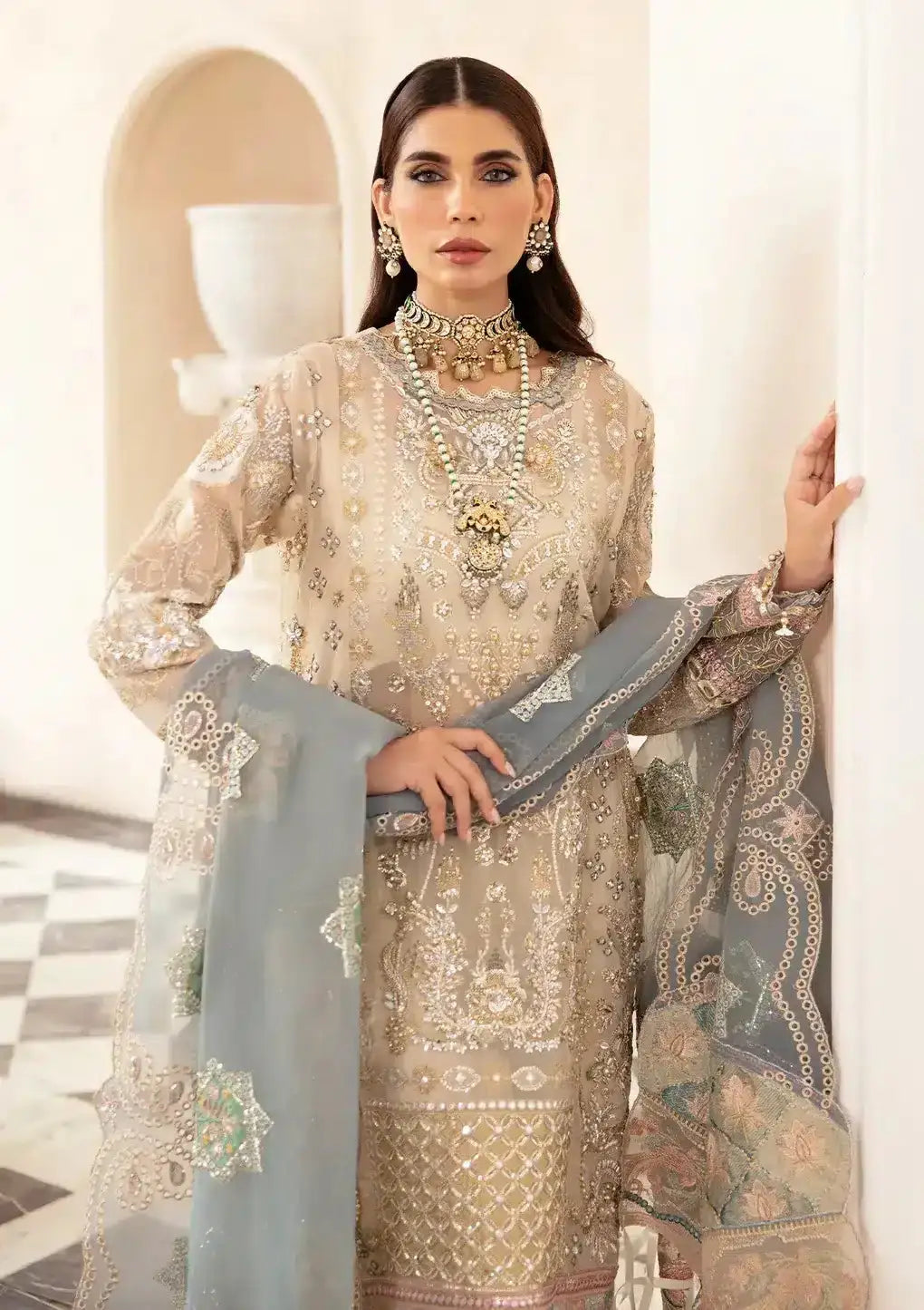 Elaf Premium | Celebrations 23 | ECH-02 HAYAT - Pakistani Designer Dress - by Elaf Premium | Type: Bridal - 100% Original at Saira Sultan