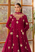 Emaan Adeel | Noore Festive Formals | ZAIMA L Magenta Organza