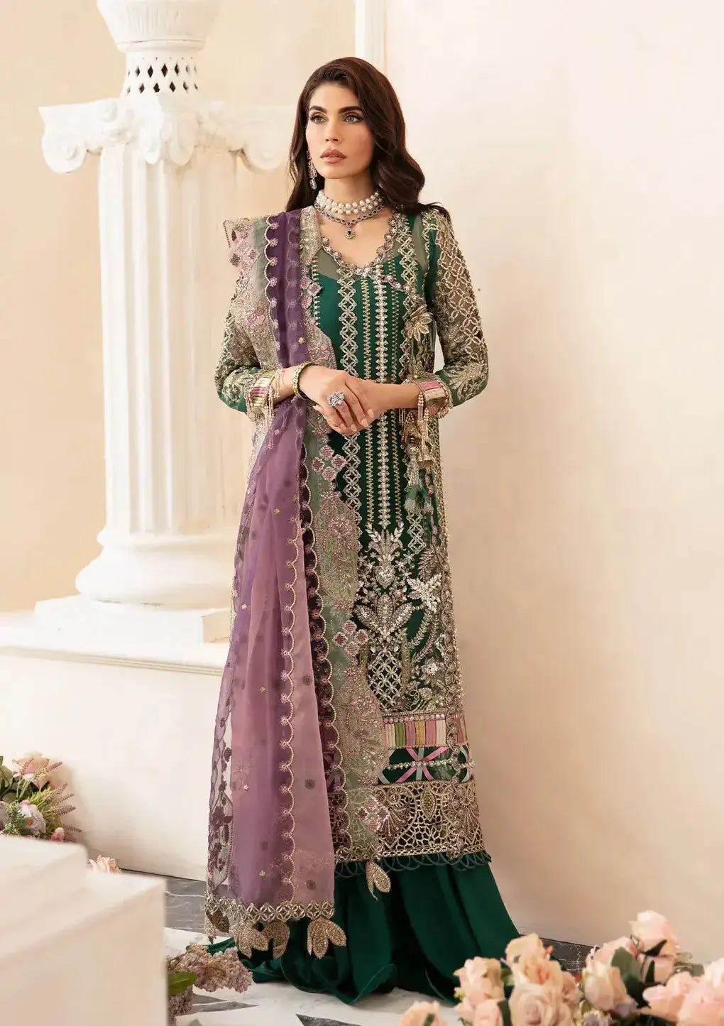 Elaf Premium | Celebrations 23 | ECH-07 AYZEL - Pakistani Designer Dress - by Elaf Premium | Type: Bridal - 100% Original at Saira Sultan