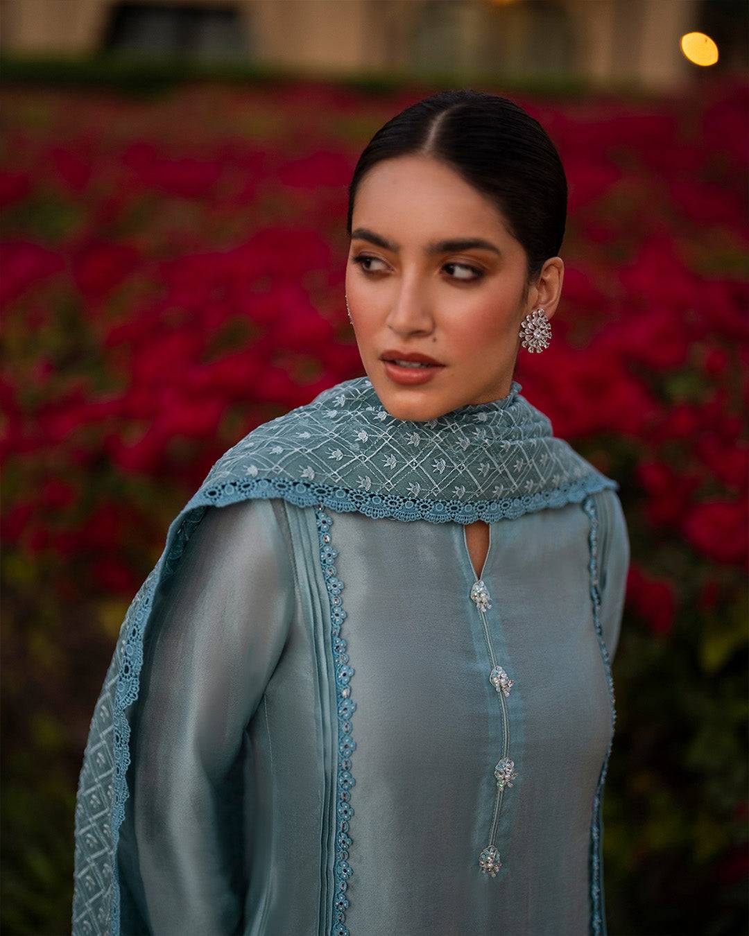 Faiza Saqlain | Zurina Luxury Pret | Venilia - Pakistani Designer Dress - by Faiza Saqlain | Type: Luxury - 100% Original at Saira Sultan