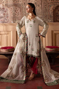 Nureh | Nur Mahal Formals | NE-139 M Ivory Silk