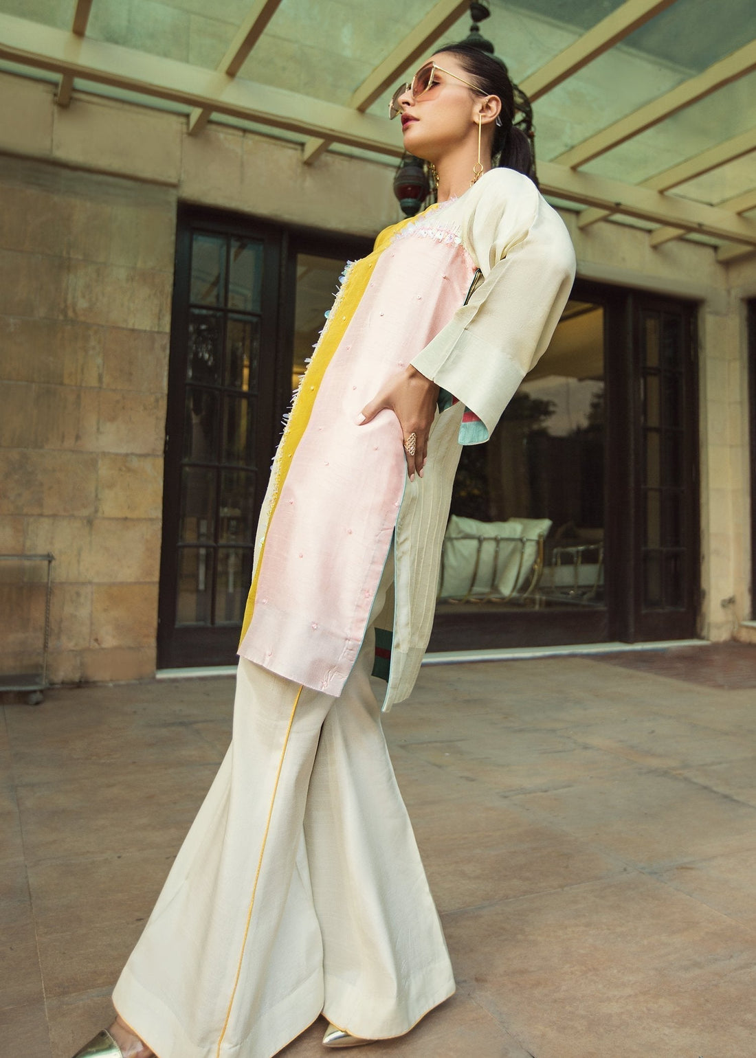 Hana | Serendipity Ready to Wear | Cotton Candy XS Yellow Raw Silk