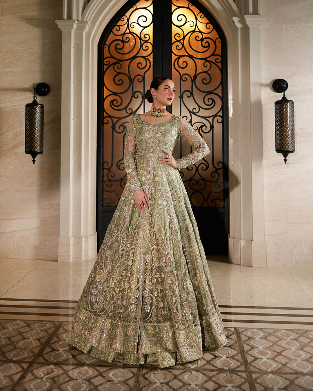 Faiza Saqlain | Neorah  Wedding Festive 24 | Syene - Pakistani Designer Dress - by Faiza Saqlain | Type: Bridal - 100% Original at Saira Sultan