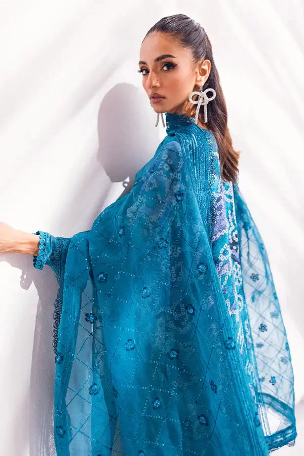 Nureh | Ballerina Formals | Blue Charm - Pakistani Designer Dress - by Nureh | Type: Formal - 100% Original at Saira Sultan