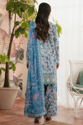 Ayzel | Armelia Printed Lawn 25 | Scilla S Aqua Lawn