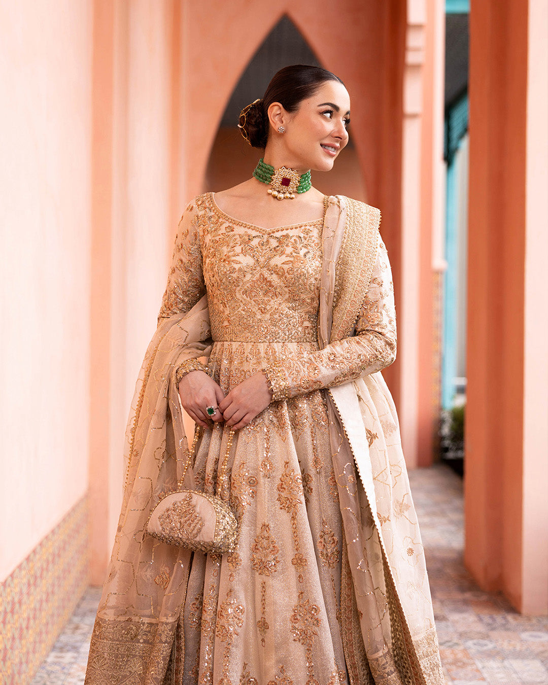 Faiza Saqlain | Neorah  Wedding Festive 24 | Jenaya - Pakistani Designer Dress - by Faiza Saqlain | Type: Bridal - 100% Original at Saira Sultan