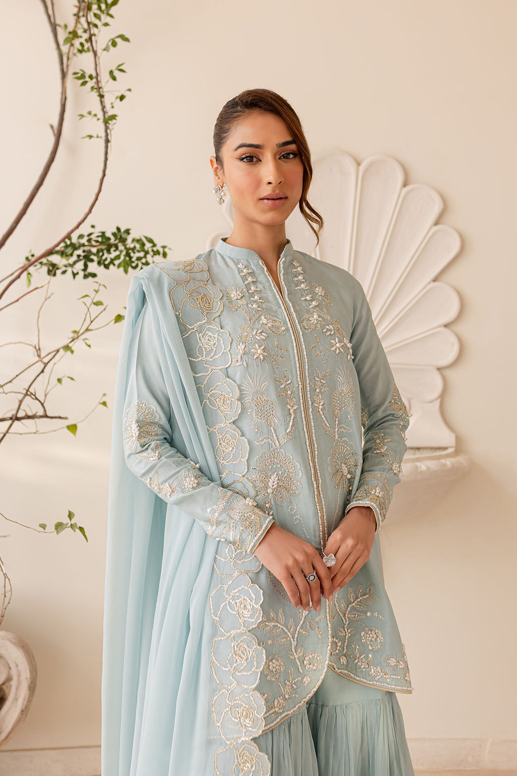 Vanya | Veranda Fromals | VR-04 L Light Blue Silk