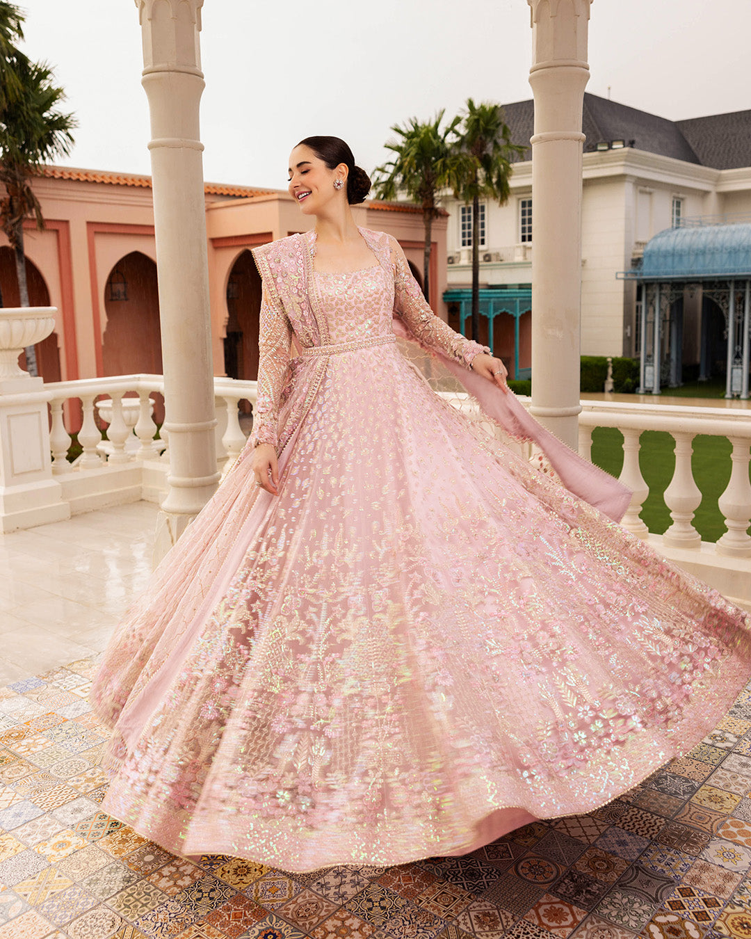 Faiza Saqlain | Neorah Wedding Festive 24| Ruzova - Pakistani Designer Dress - by Faiza Saqlain | Type: Bridal - 100% Original at Saira Sultan