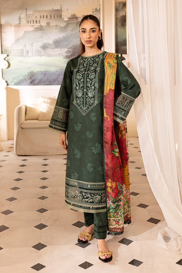 Farasha | Seraya Lawn 24 | JADE -  Farasha Luxury -  Saira Sultan