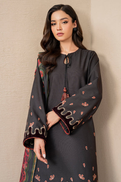 Jazmin | Winter Edition 24 | KHADDAR UW-0047 - Pakistani Designer Dress - by Jazmin | Type: Luxury - 100% Original at Saira Sultan
