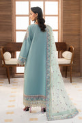 Maryum N Maria | Luxury Lawn 25 | AMANI - MS50110 S Aqua Lawn