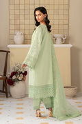 Maryum N Maria | Luxury Lawn 25 | AZAL - MS50116 S Mint Green Lawn