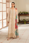 Maryum N Maria | Luxury Lawn 25 | ABIA - MS50120 XS Ivory Lawn