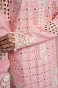 Maryum N Maria | Luxury Lawn 25 | AHLAM - MS50123 L Pink Lawn