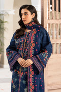 Maryum N Maria | Luxury Lawn 25 | ARAYA - MS50124 L Navy Blue Lawn