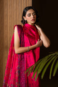 Maryum N Maria | Nazm Collection | FABLE - MS50456 M Carrot Pink Silk