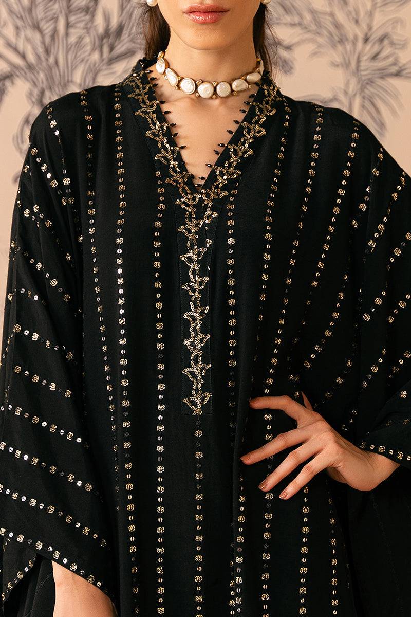 Cross Stitch | Luxe Atelier 24 | MYSTIC RAVEN - Pakistani Designer Dress - by Cross Stitch | Type: Luxury - 100% Original at Saira Sultan