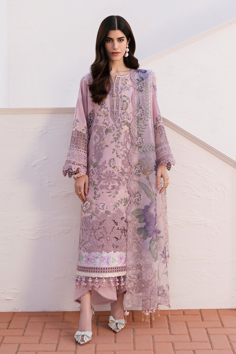 Baroque | Eid Lawn 25 | EL-D08 XS Lilac Lawn