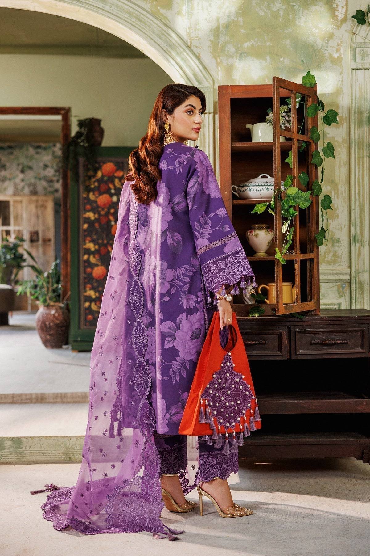 Alizeh | Maahi Vol 2 | AF-EPL-7018-ZAUQ - Pakistani Designer Dress - by Alizeh | Type: Luxury - 100% Original at Saira Sultan