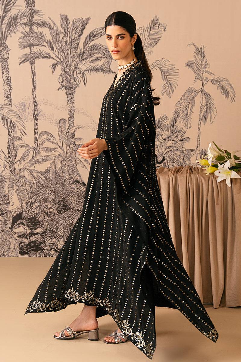 Cross Stitch | Luxe Atelier 24 | MYSTIC RAVEN - Pakistani Designer Dress - by Cross Stitch | Type: Luxury - 100% Original at Saira Sultan
