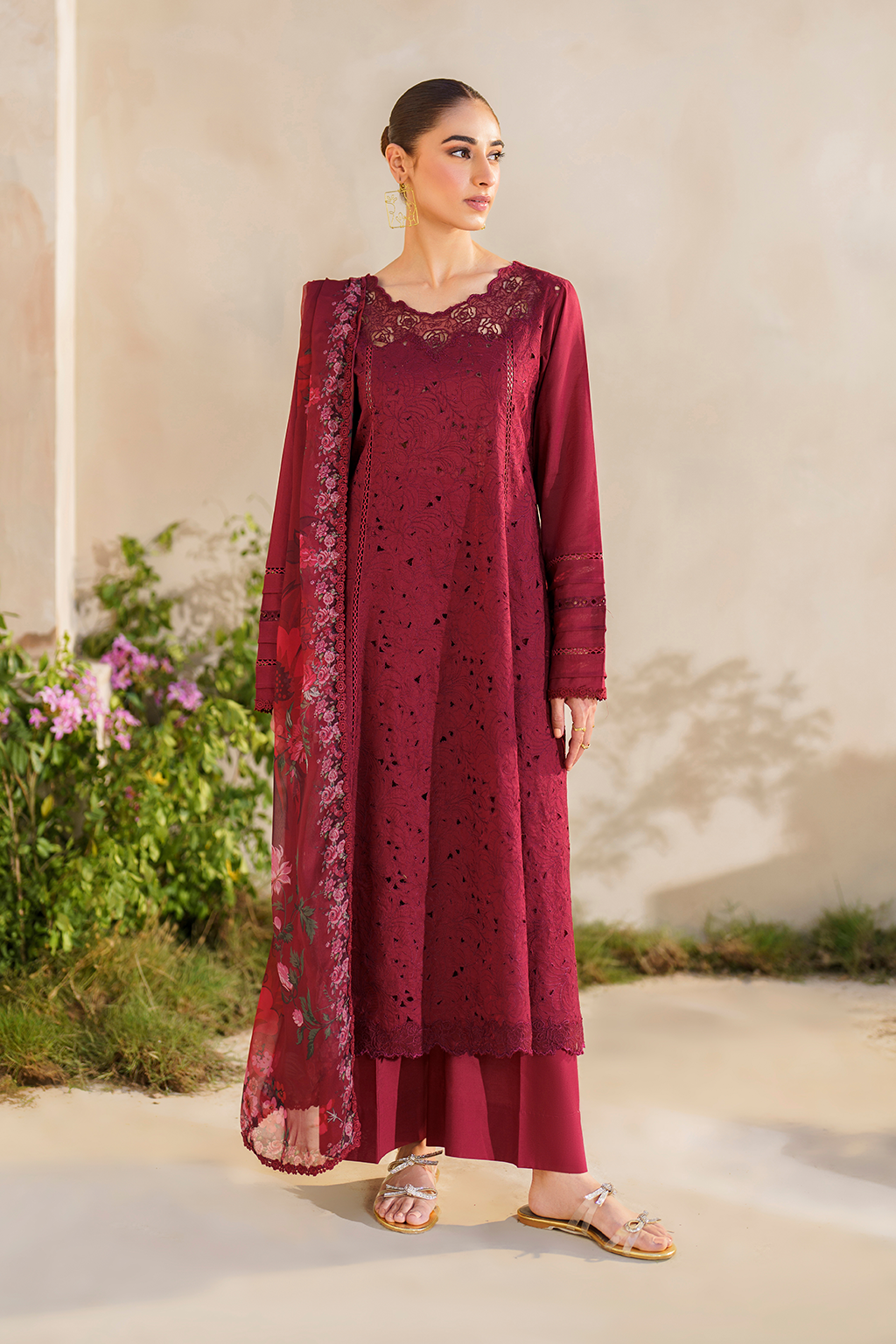 Iznik | Festive lawn 24 | SFL-02 -  Iznik Luxury -  Saira Sultan