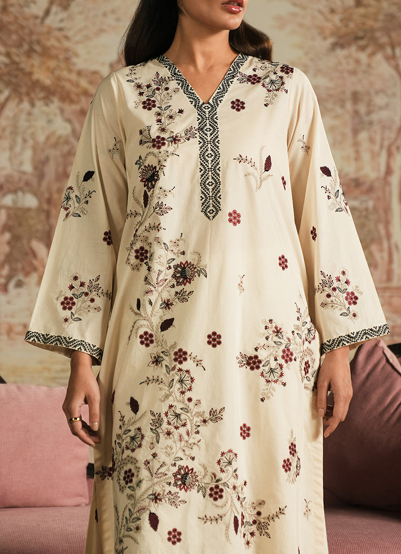 Image | Spring the Tea | ICSE-214207-12523 M Cream Cotton