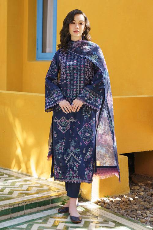 Baroque | Luxury Pret 24 | LAWN UF-570 - Pakistani Designer Dress - by Baroque | Type: Luxury - 100% Original at Saira Sultan