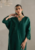 Zarqash | Silk Edit | ZQS 009 IZEL XL Emerald Green Raw Silk