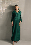 Zarqash | Silk Edit | ZQS 009 IZEL M Emerald Green Raw Silk
