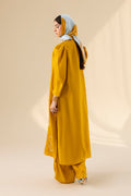 Erum Khan | Lillia Summer Edit | Honey Haze S Gold Charmeuse Silk