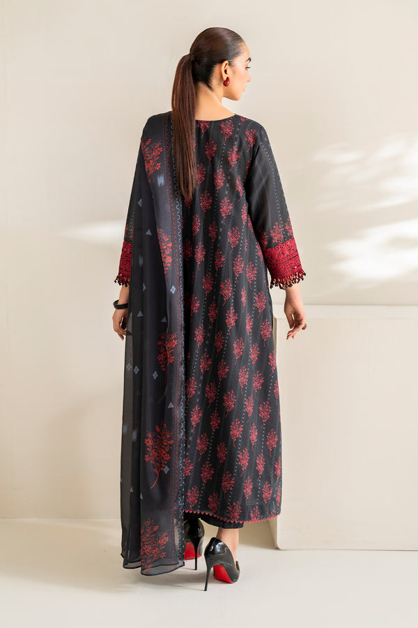 Baroque | Luxury Pret 24 | LAWN UF-675 - Pakistani Designer Dress - by Baroque | Type: Luxury - 100% Original at Saira Sultan