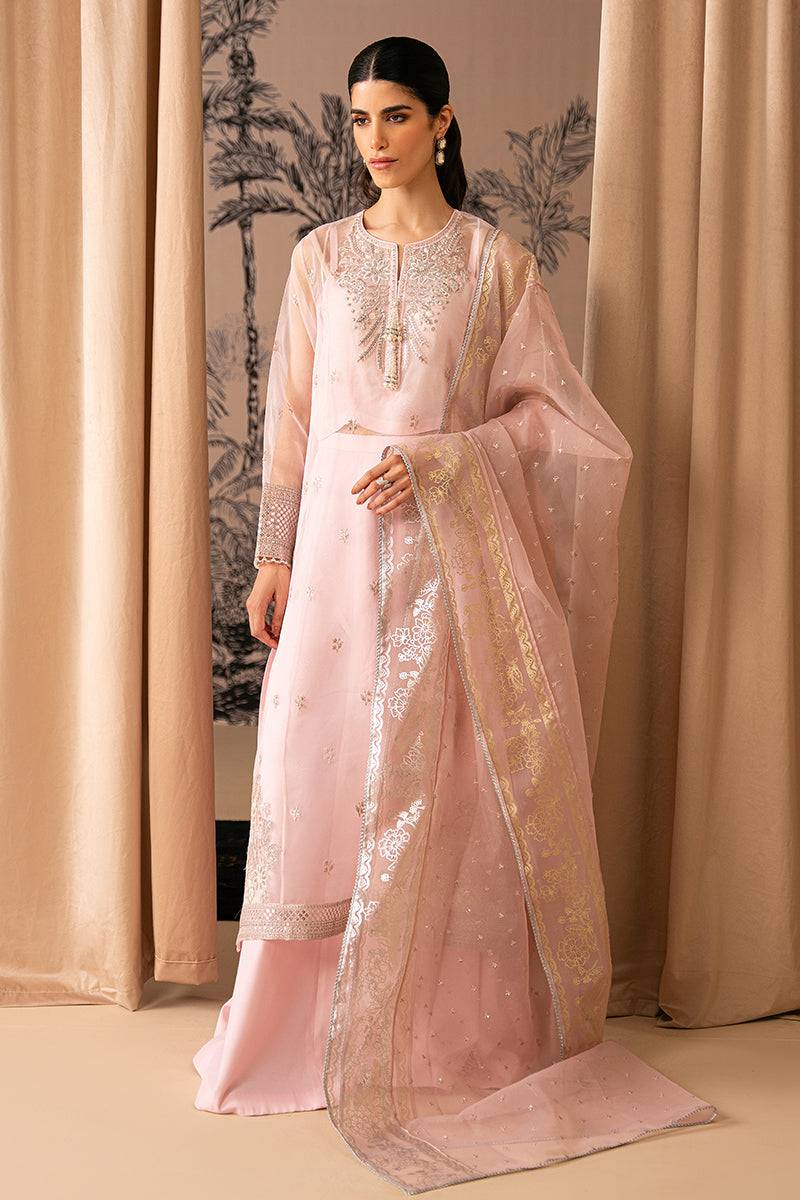 Cross Stitch | Luxe Atelier 24 | PINK BLISS - Pakistani Designer Dress - by Cross Stitch | Type: Luxury - 100% Original at Saira Sultan