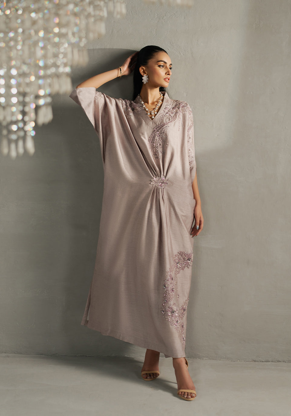 Zarqash | Silk Edit | ZQS 013 Lily S Lilac Raw Silk