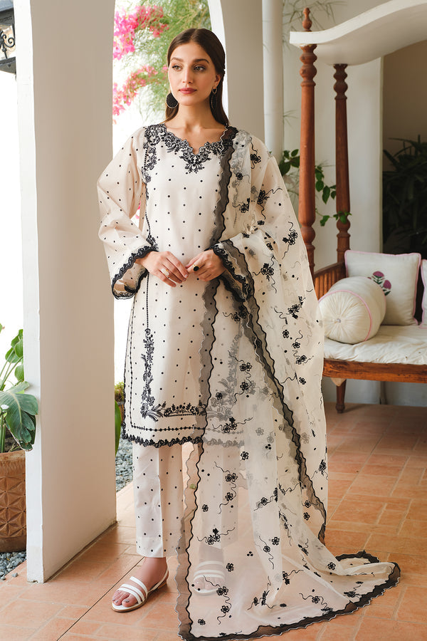 Baroque | Luxury Pret 24 | LAWN UF-649 - Pakistani Designer Dress - by Baroque | Type: Luxury - 100% Original at Saira Sultan