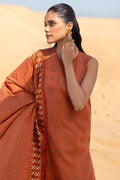 Cross Stitch | Eid Lawn 24 | RUSSET DUSK - Pakistani Designer Dress - by Cross Stitch | Type: Luxury - 100% Original at Saira Sultan