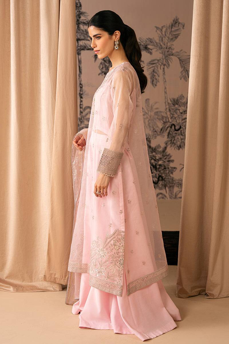 Cross Stitch | Luxe Atelier 24 | PINK BLISS - Pakistani Designer Dress - by Cross Stitch | Type: Luxury - 100% Original at Saira Sultan