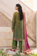 Iznik | Bandhani Formals | UE-329 S Apple Green Chiffon