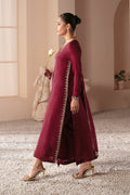 Ajr Couture | Symphony Luxe Festive 25 | Rebel Rose M Maroon Silk