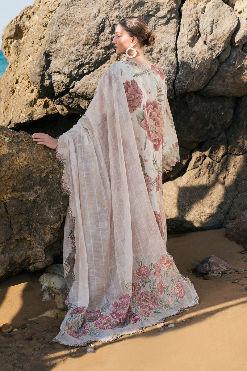 Baroque | Luxury Pret 25 | UF-4123 XS Off White Lawn