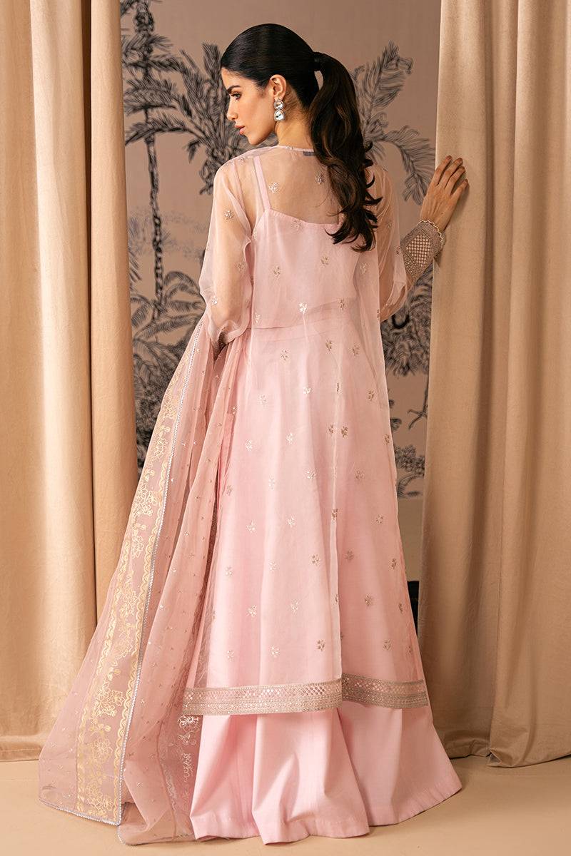 Cross Stitch | Luxe Atelier 24 | PINK BLISS - Pakistani Designer Dress - by Cross Stitch | Type: Luxury - 100% Original at Saira Sultan